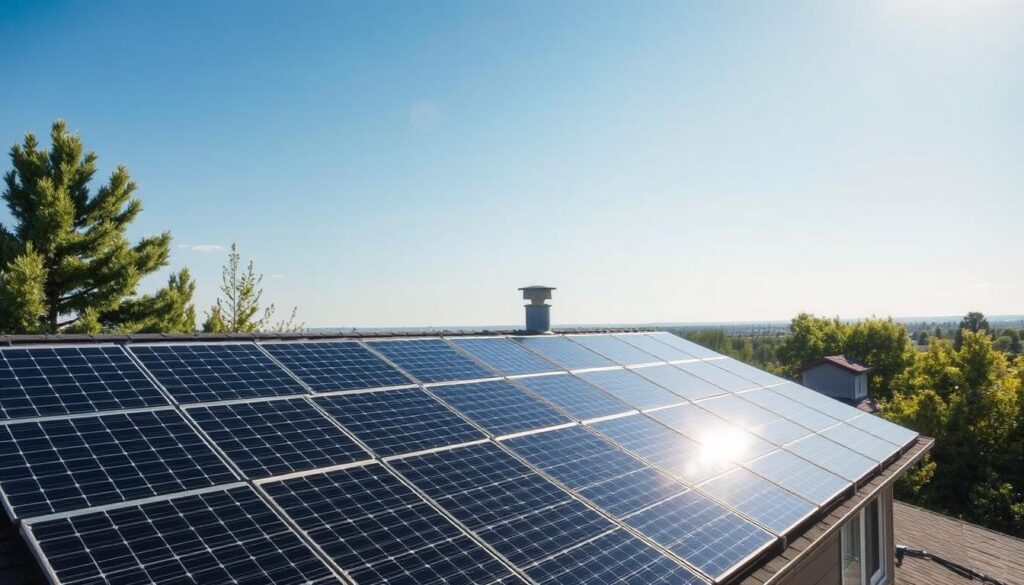 solar panel installation
